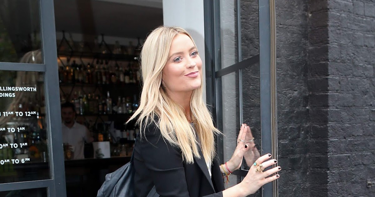 Lovely Ladies in Leather: Laura Whitmore in leather leggings