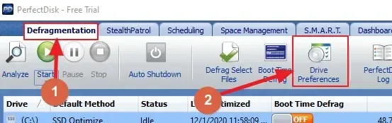 برنامج perfectdisk لإلغاء تجزئة الملفات وتسريع القرص الصلب برنامج perfectdisk لإلغاء تجزئة الملفات وتسريع القرص الصلب