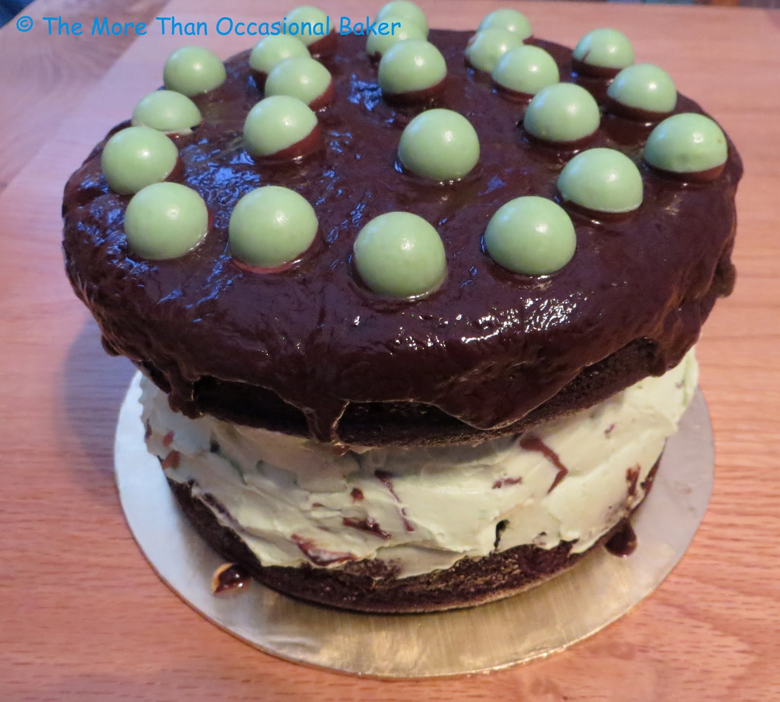 The more than occasional baker Chocolate Mint Cake