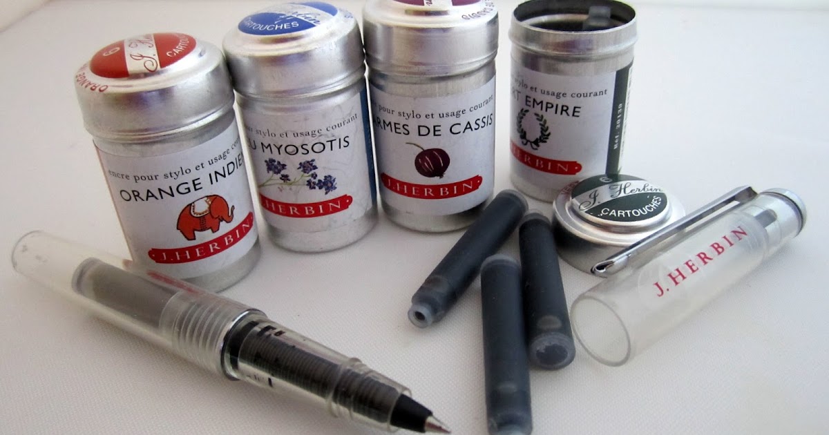 Review of the J Herbin Rollerball Pen and Ink Cartridges