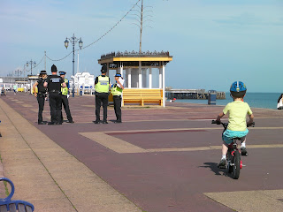 police search teams southsea seafront