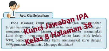 Kunci Jawaban Ipa Kelas 8 Halaman 38 Ayo Kita Selesaikan Wali Kelas Sd