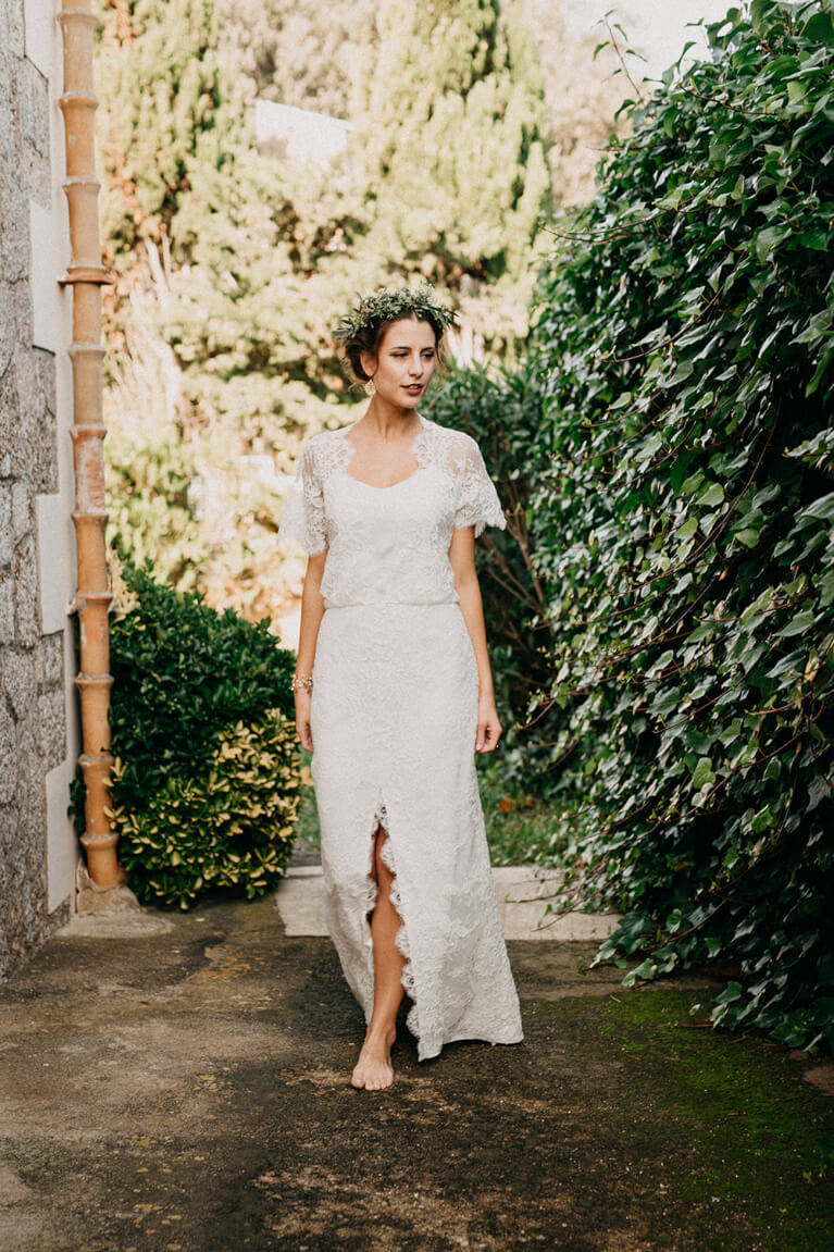 Brautkleider von Schleifenfänger 2019 im Boho Stil für die Braut