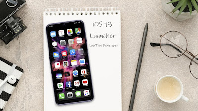 محاكاة واجهة مستخدم iPhone لهواتف الاندرويد, تطبيق Launcher iOS 13