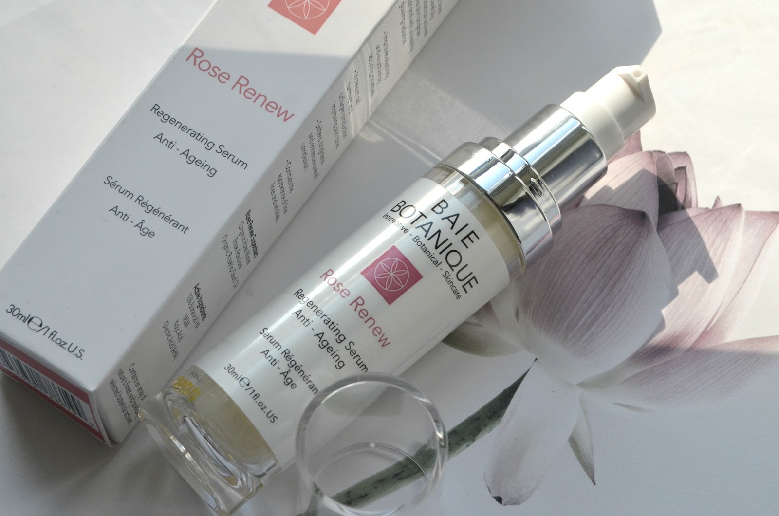 The Best Serum Ever Baie Botanique Rose Renew