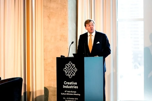 King Willem-Alexander opened and spoke at the Asia Europe Meeting