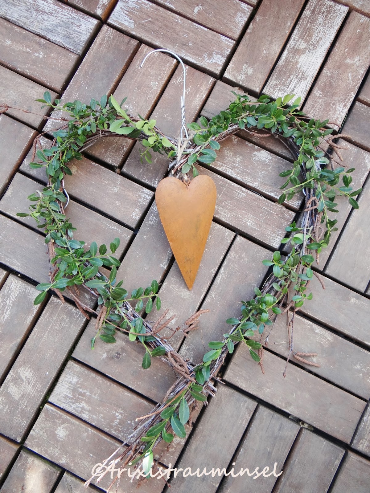 trixistrauminsel: Herzige DIY Haustürdeko