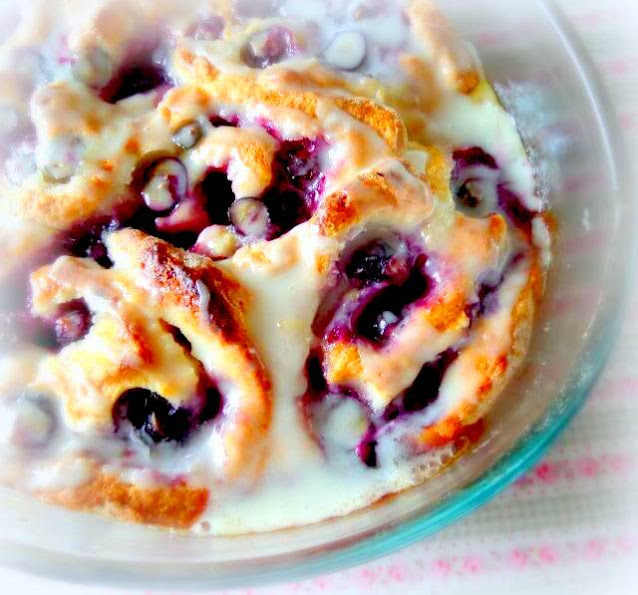 Lemon & Blueberry Sweet Rolls