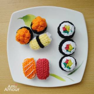 PATRON GRATIS SUSHI AMIGURUMI 30022