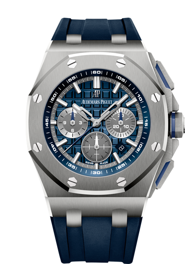 Jual Beli Jam Tangan Mewah Second Original Jam Tangan Bekas Original Arloji Bekas Original Unworn Sold Audemars Piguet Royal Oak Offshore Titanium Blue Dial Fullset 2019 Under Warranty