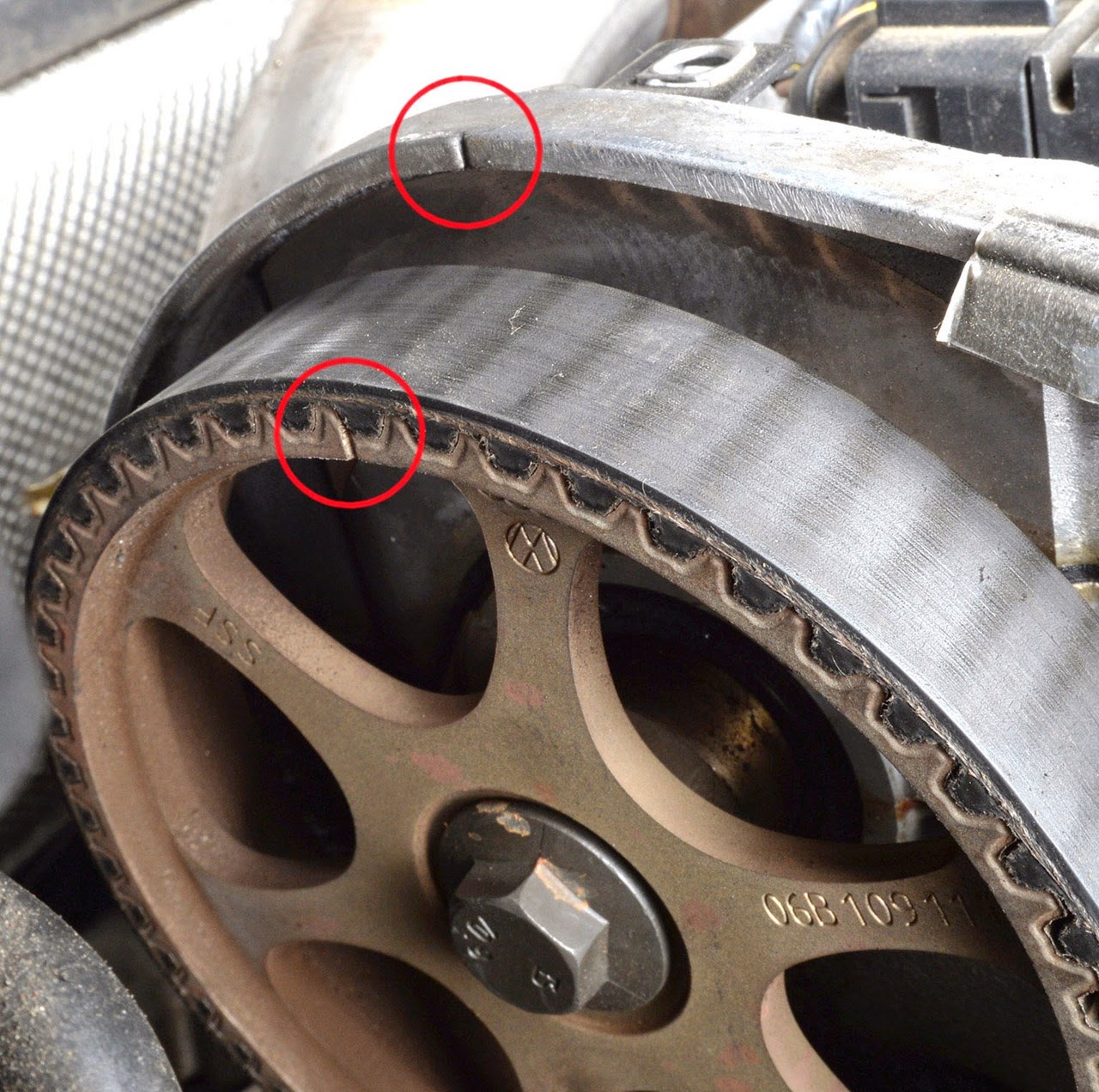 la correa de distribución, Audi A3 1.8l T | Maintenus