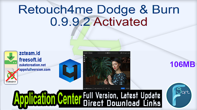 Retouch4me Dodge & Burn 0.9.9.2 Activated_ ZcTeam.id