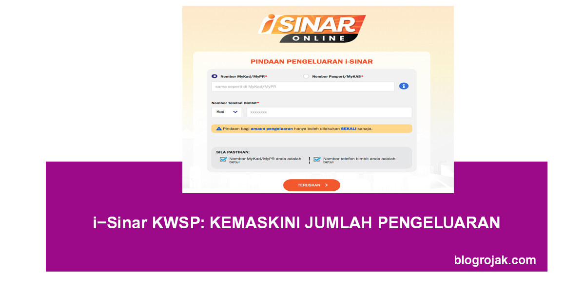 3.0 permohonan sinar baru i Permohonan Program