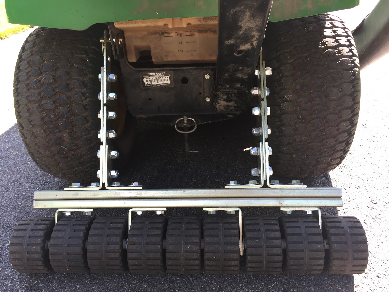 Picking up Nickels DIY "Golden Striper" Lawn Striper Build