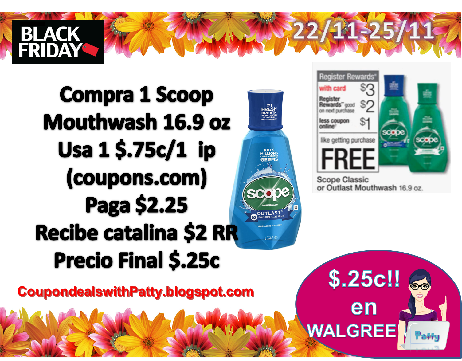 Coupon Deals with Patty. WALGREENS. BLACK FRIDAY PART 1. Nov 2225