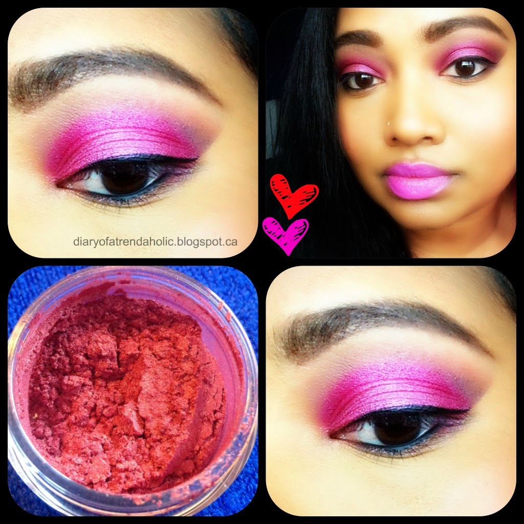 Diary of a Trendaholic Valentine's Day Makeup Pink