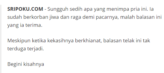 Kisah Nyata Menyedihkan Sekali Seorang Istri Meninggal Dunia Setelah Di Madu Oleh Suaminya Saat Trending1