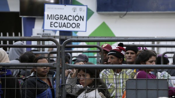 Ecuador inicia censo de migrantes venezolanos para optar a visa humanitaria Ecuador inicia censo de migrantes venezolanos para optar a visa humanitaria