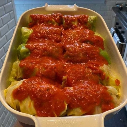 Oldfashioned cabbage rolls
