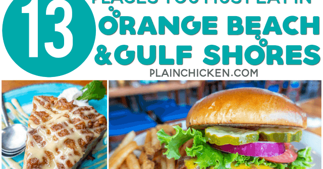 Best Restaurants in Gulf Shores & Orange Beach, Alabama | Plain Chicken®