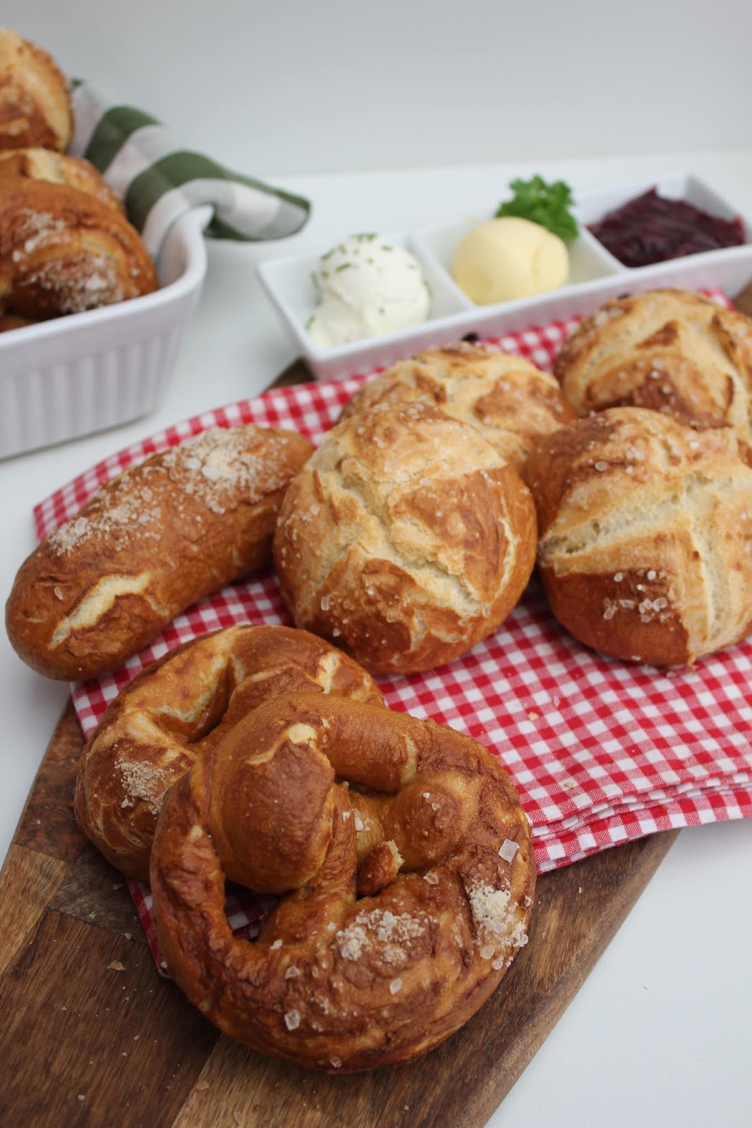 Laugen Brötchen/Brezel/Stange