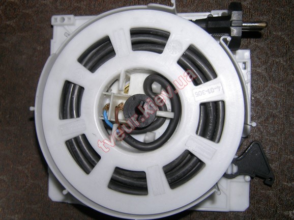 Как разобрать катушку провода пылесоса Шнур (кабель) сетевой на катушке пылесоса LG AHD73030302 (демонтаж с VK73145H) -