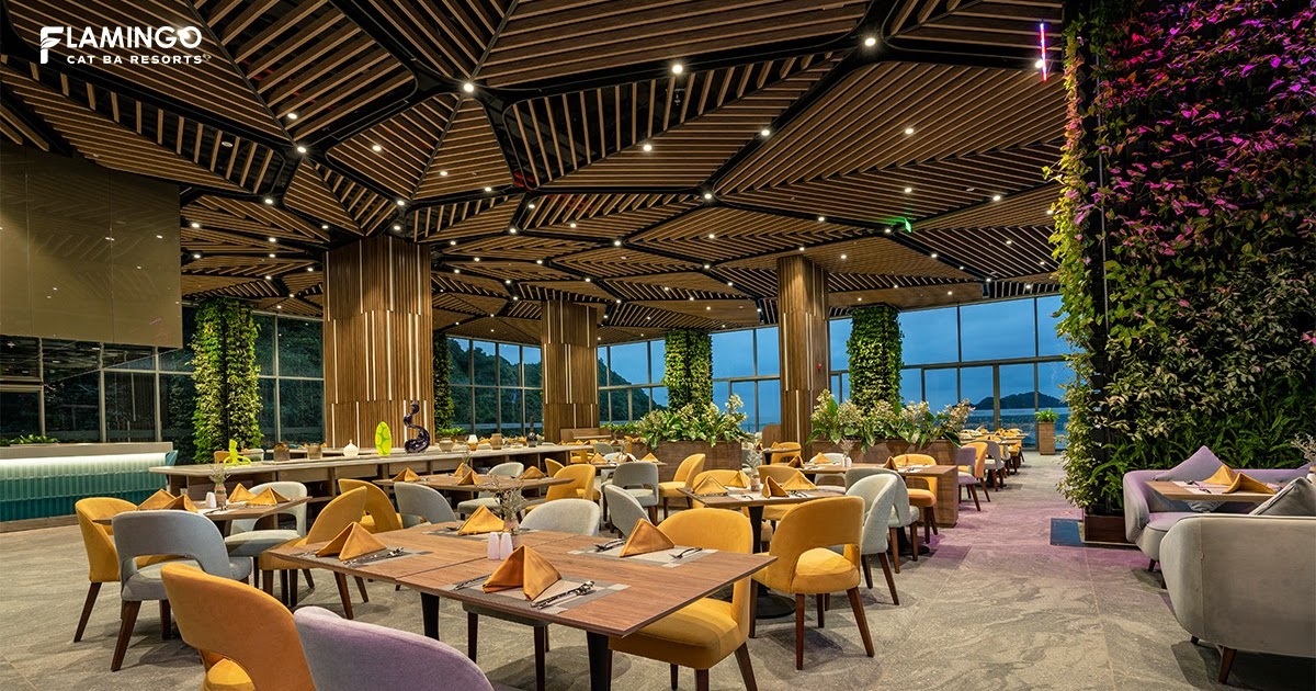 nhà hàng Sun Restaurant Flamingo Cát Bà
