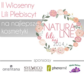 II wiosenny Lili Plebiscyt na najlepsze kosmetyki naturalne