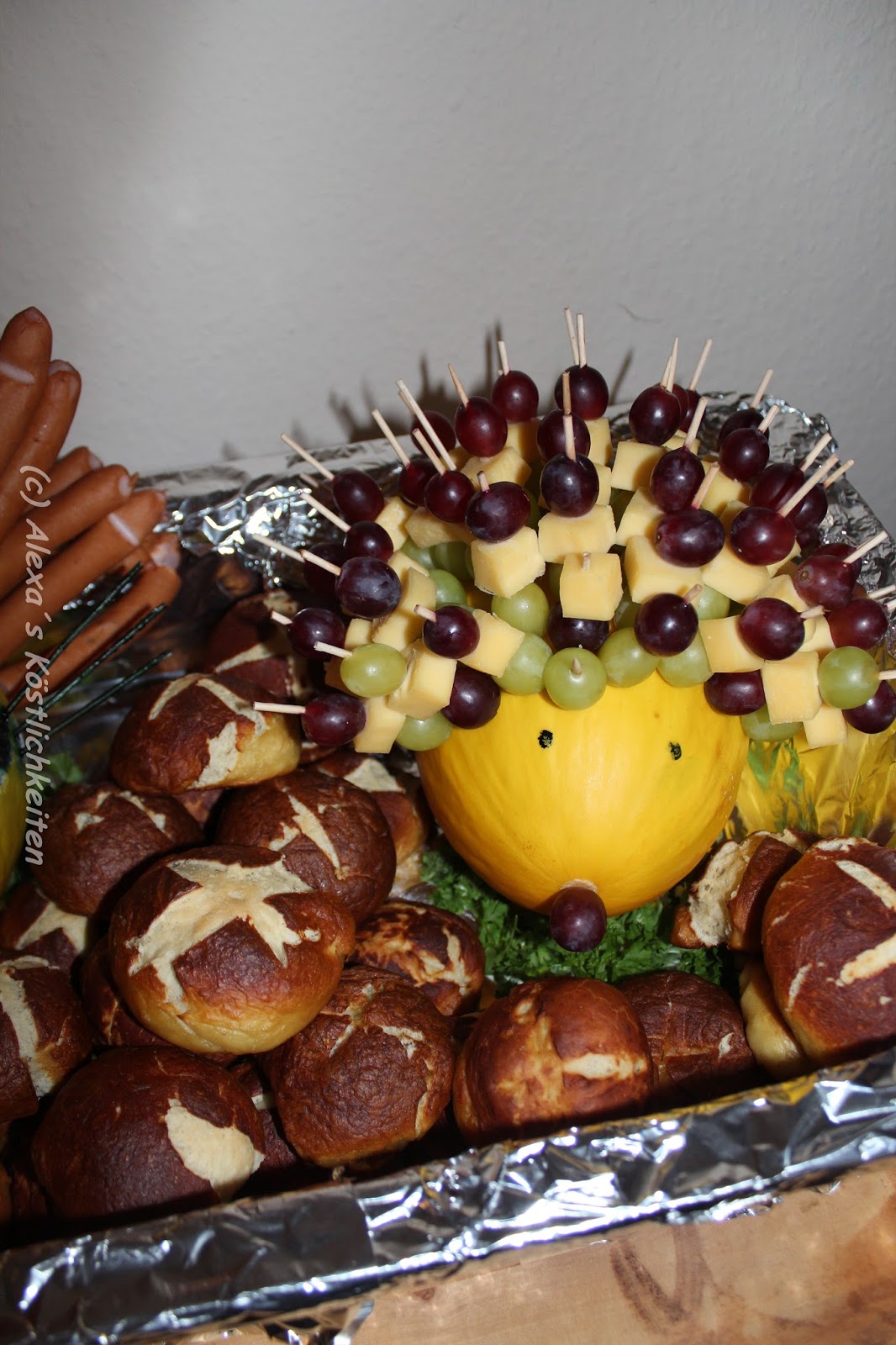  Alexa´s Köstlichkeiten: Gesundes Geburtstags-Frühstück Illustration 