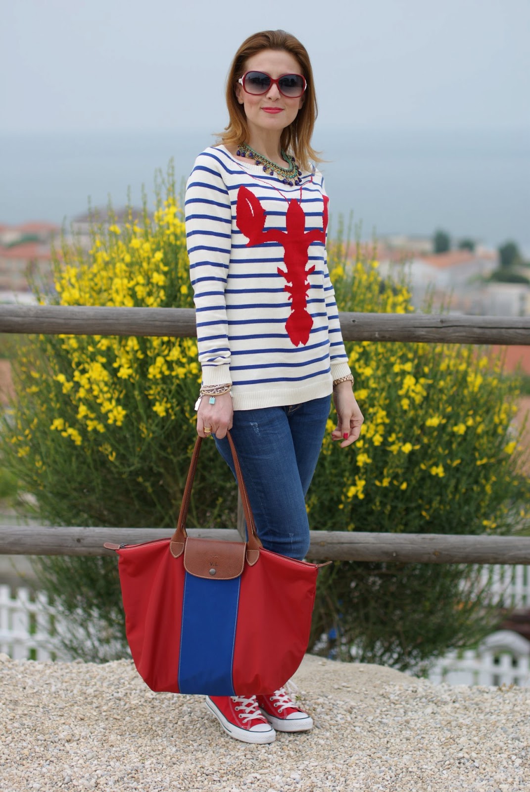 Lobster sweater and new Firmoo sunglasses | Fashion and Cookies ...