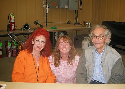 with Christo and Jeanne Claude