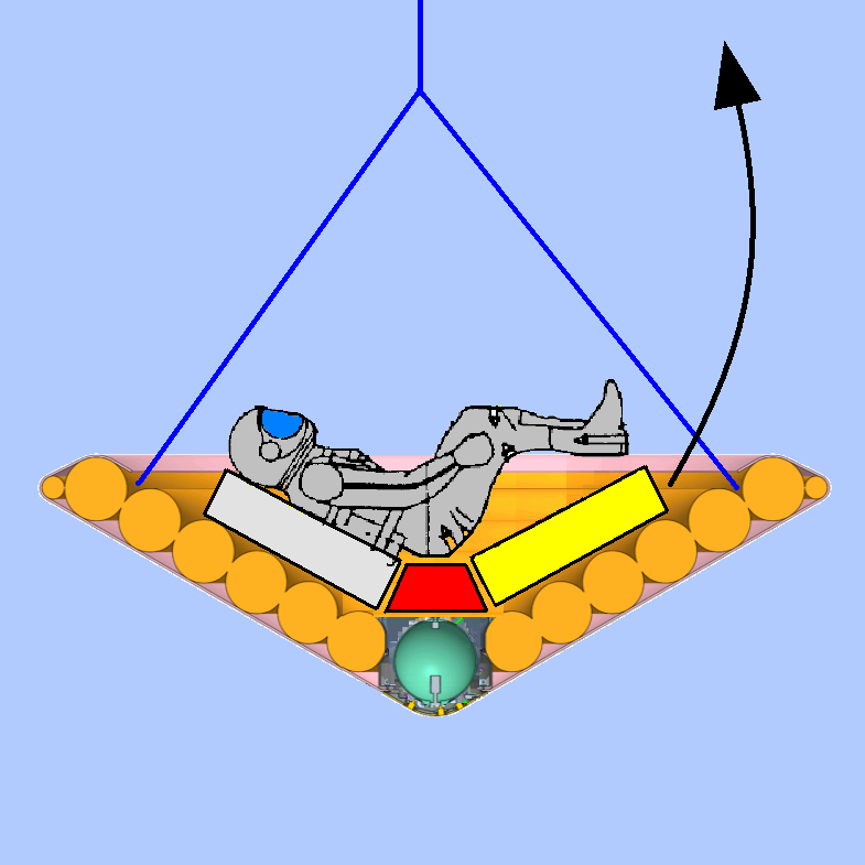 Exo Cruiser Inflatable Life Capsule "Space Lifeboat"
