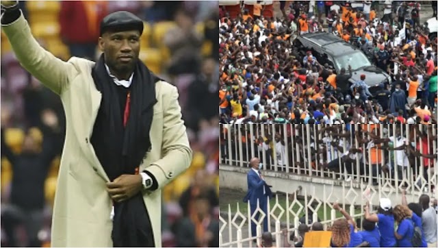 Didier Drogba is vying to become the next Ivory Coast FA president