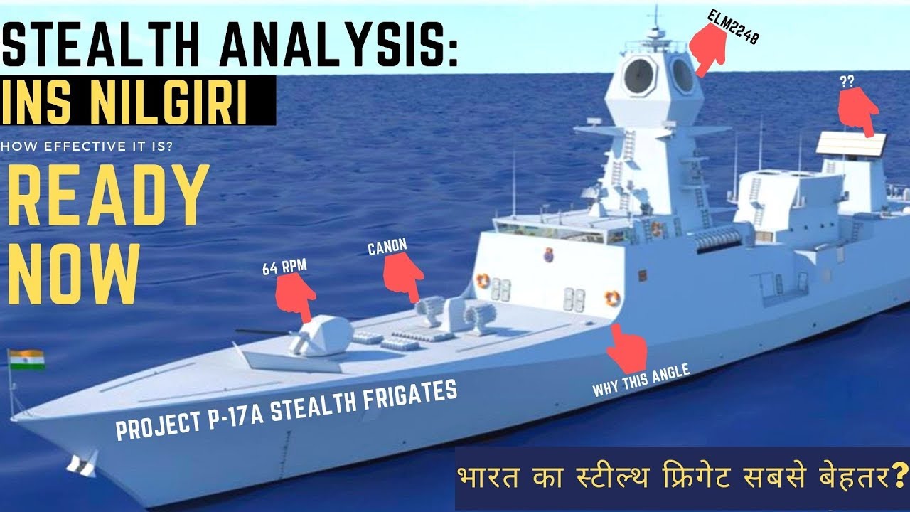 Nilgiri class frigate of Indian Navy