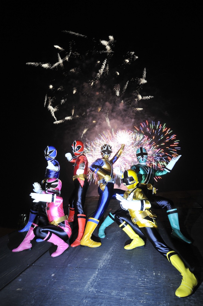 Henshin Grid: Power Rangers Samurai at Rose Bowl Stadium for the 4th of ...