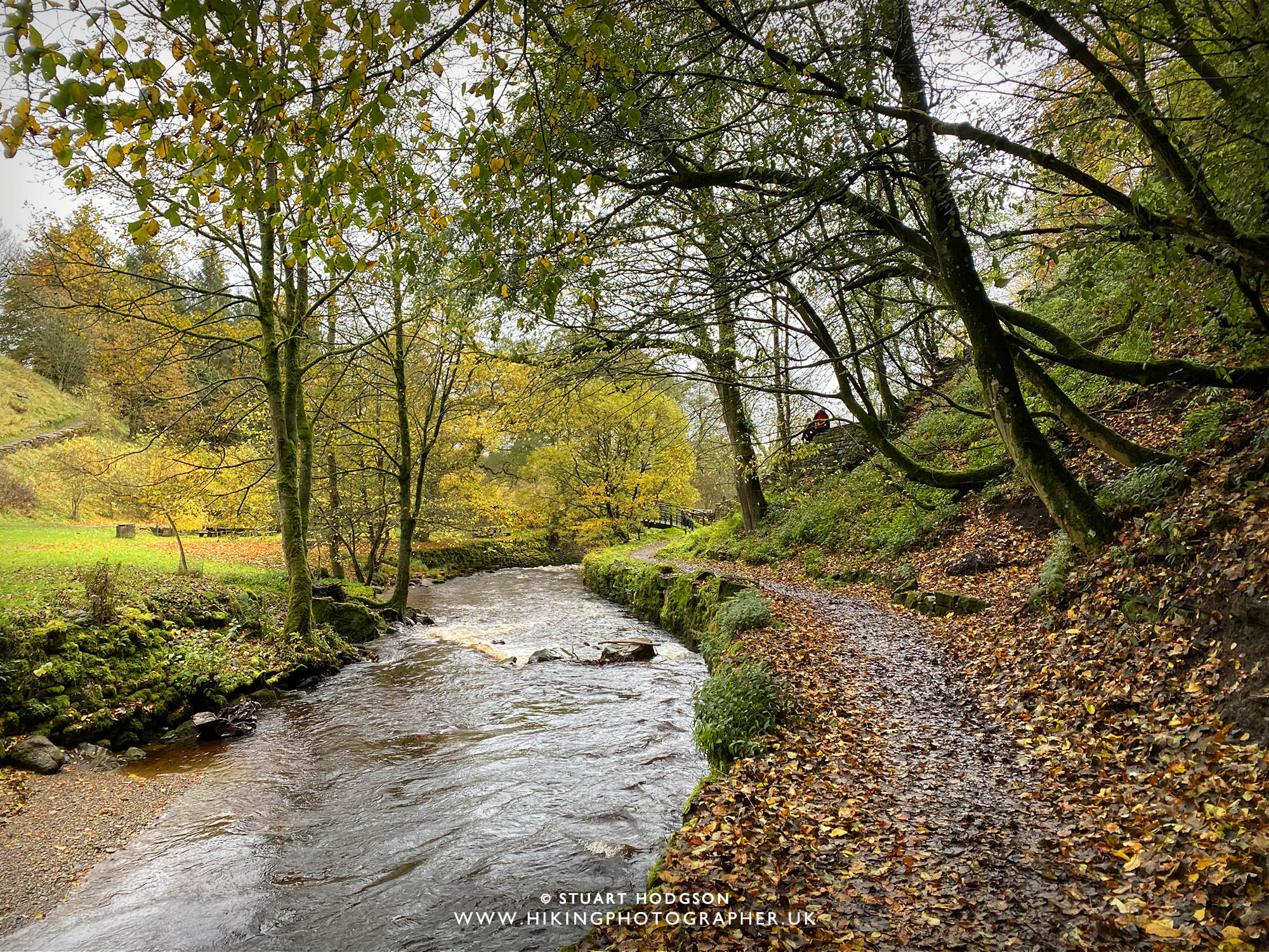 Hardraw Force waterfall walk short highest tallest waterfall England Yorkshire Dales map route Hawes
