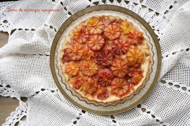 Tarta De Naranjas Sanguinas
