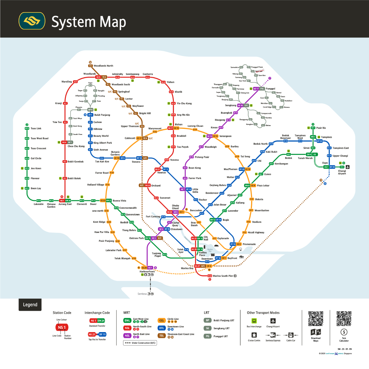Thomson East Coast Line Mrt Map Singapore's Land Transport: Thomson-East Coast Line Stage 2 - Delayed To Q3  2021