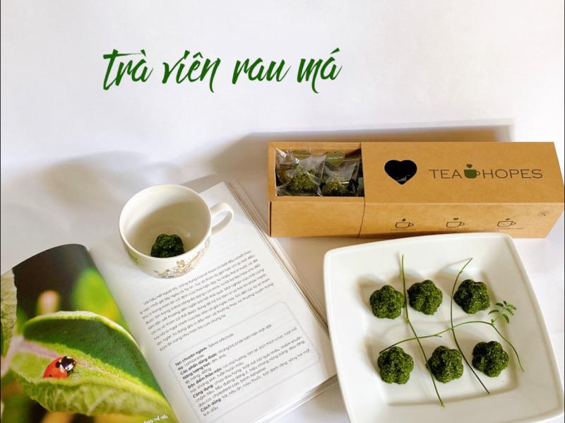 Trà rau má – Thanh nhiệt – Mát gan – Tea Hopes