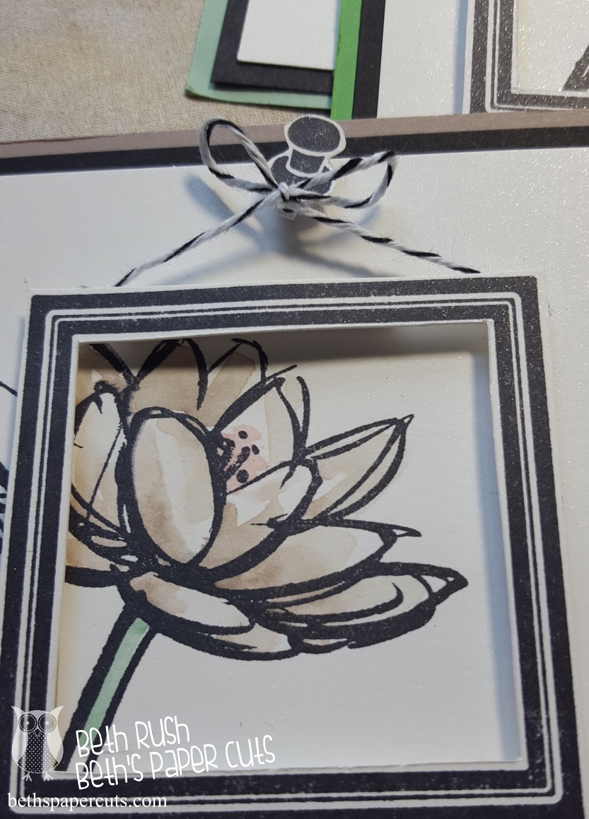 Beth's Paper Cuts Spotlight technique a closer look