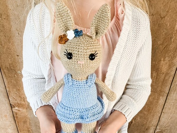 Berry Patch Bunny Girl Version - A Free Amigurumi Pattern