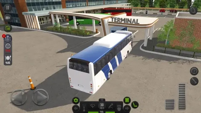 تنزيل لعبة bus simulator ultimate مهكرة