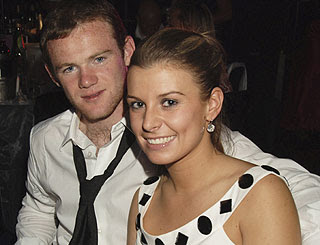 ALL FOOTBALL STARS: Wayne Rooney With Wife