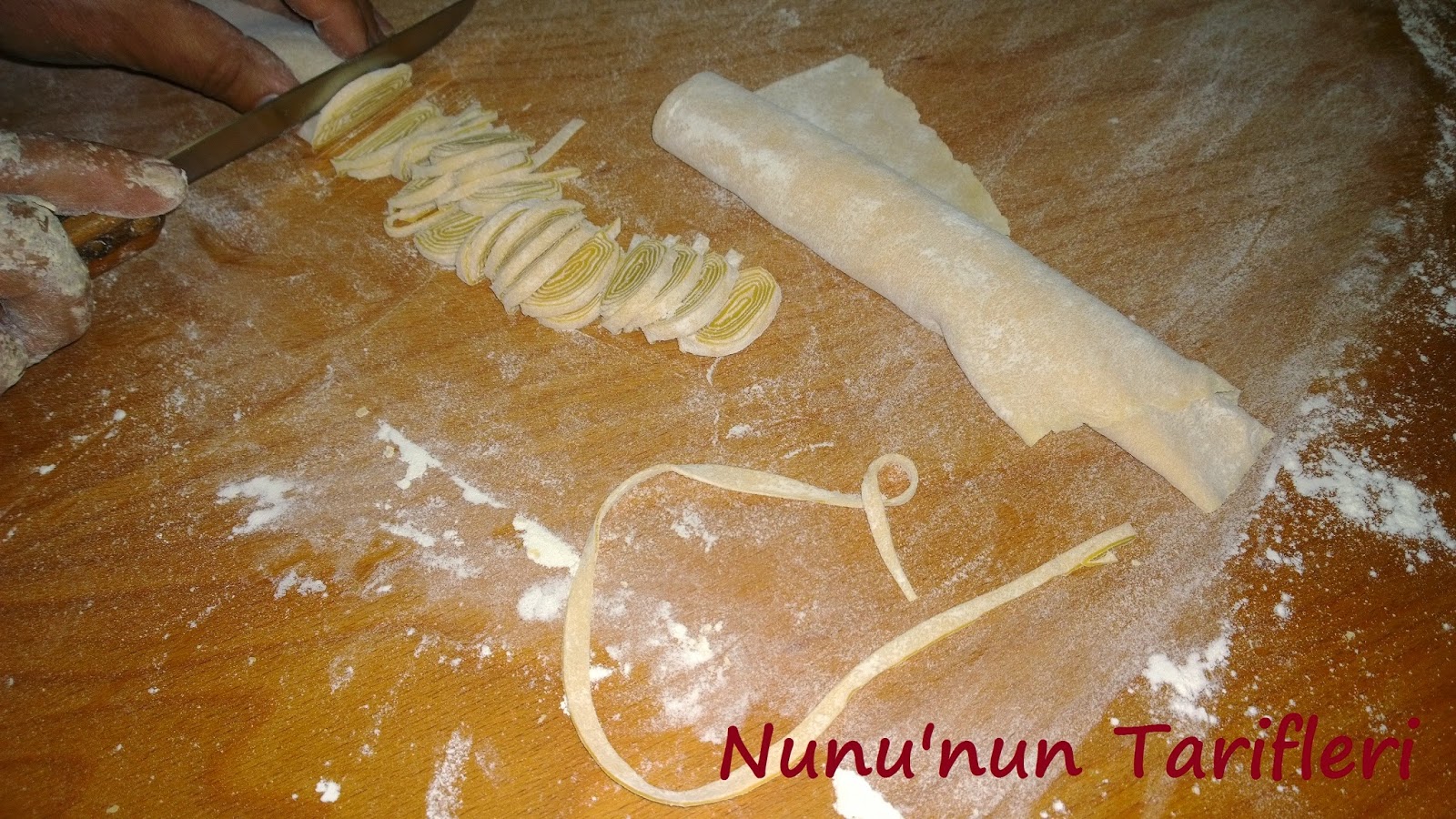 Nunu�nun Tarifleri Ev Yapımı Makarna Tarifi;