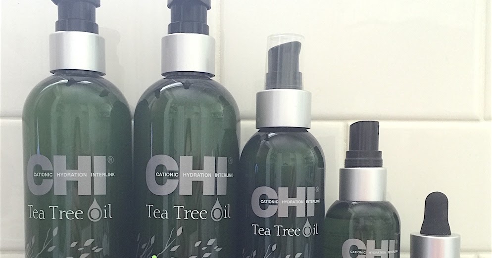 lola's secret beauty blog CHI Tea Tree Oil Haircare Collection Review