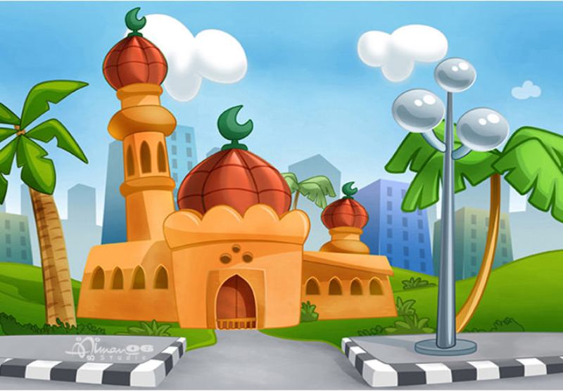 21 Gambar Kartun Masjid Cantik Lucu Terbaru 201707 Tumblr