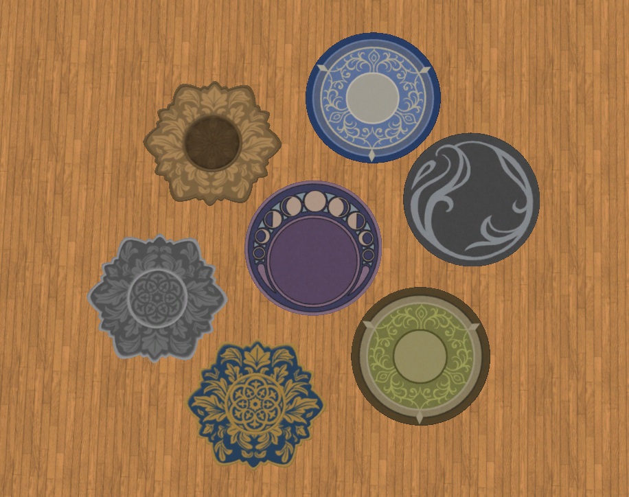 Decat's Sims 2 Creations Magic Rugs