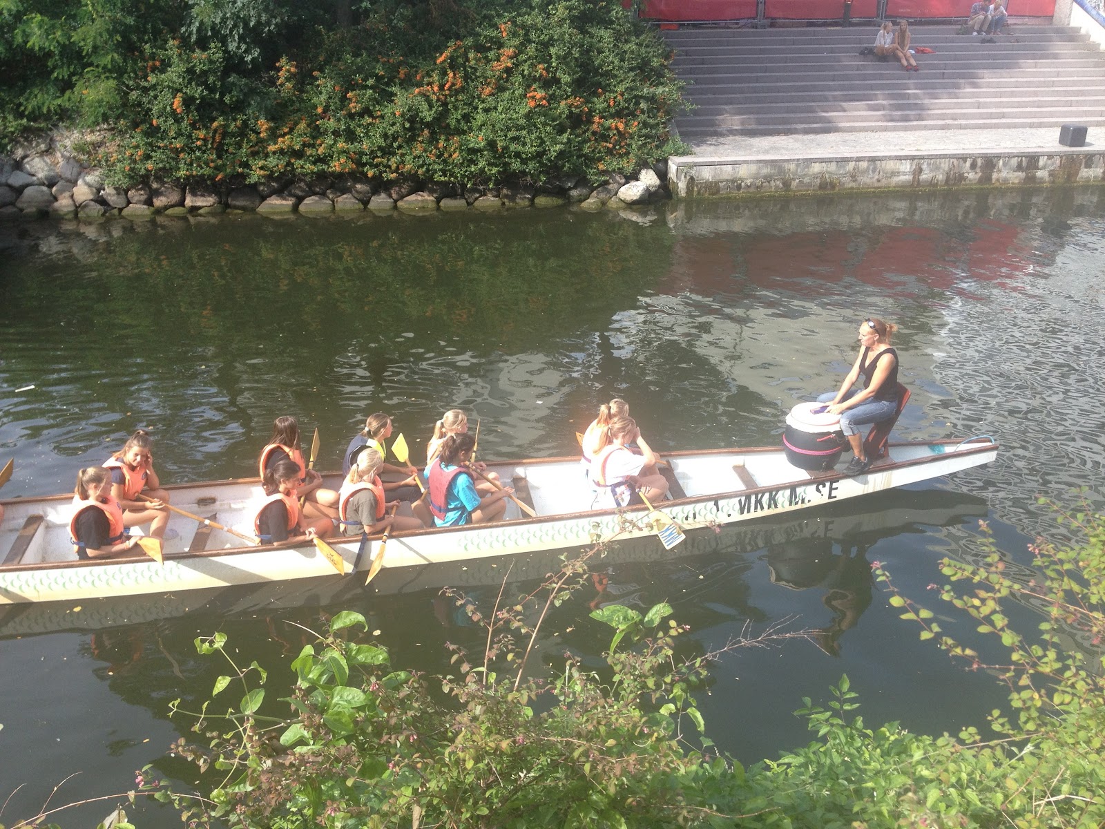 MKK Drakarna: Handboll + Drakbåt = Sant