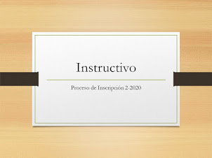 Instrucciones de Inscripción