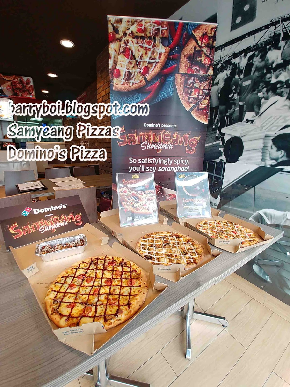 Domino's Latest Pizza Samyeang Pizza